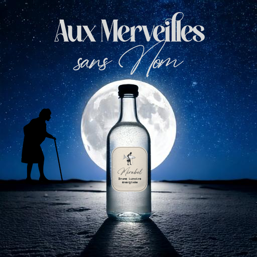 Flacon d’eau lunaire Mirabel