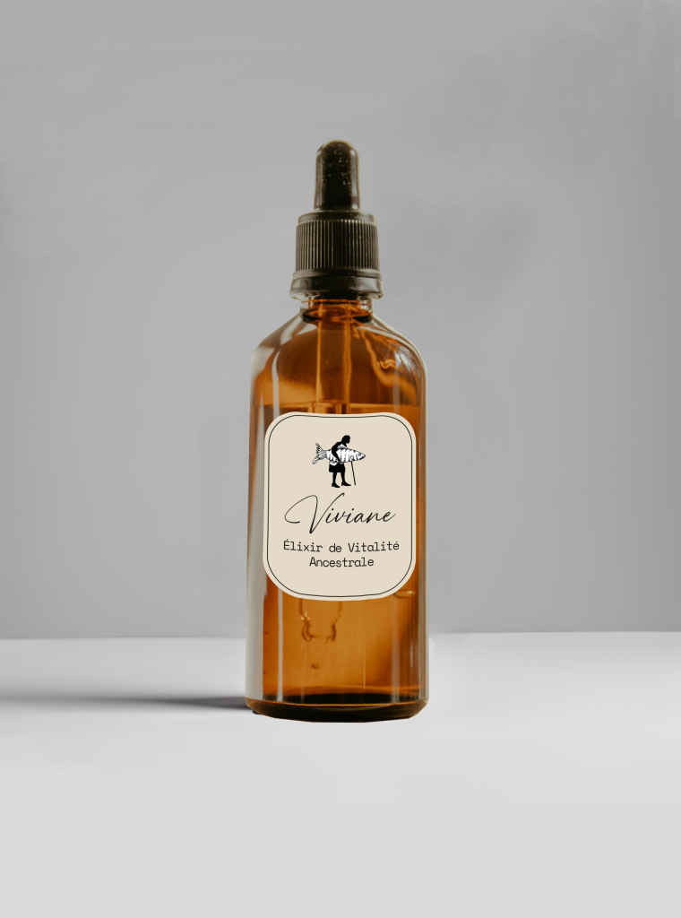 Élixir de soin naturel issu des savoirs traditionnels, fabriqué par des seniors